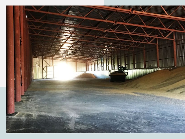 Строительство зернохранилищ в Салавате