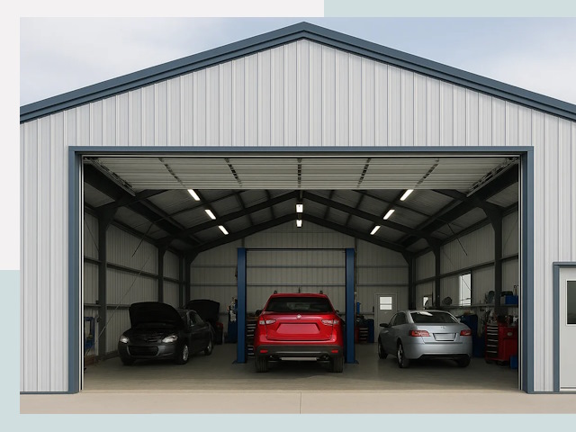 Ангары из сэндвич панелей от 640 руб. в Салават