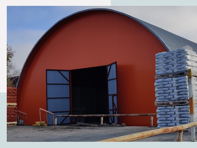 Полукруглые ангары по цене от 640 руб. в Салават