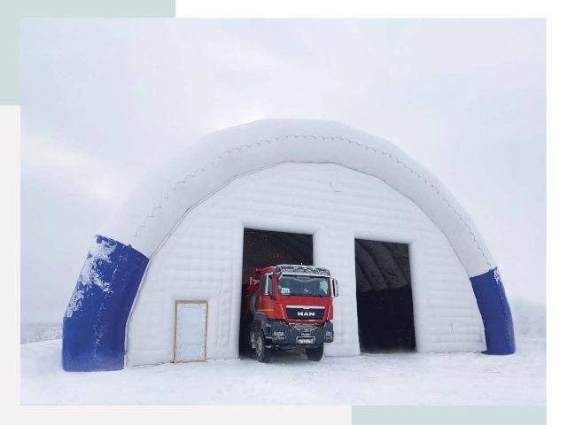 Мобильные ангары в Салавате