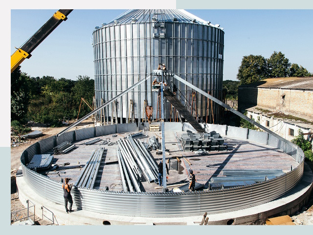 Силосы для зерна в Салават от 640 руб. - Надёжное хранение