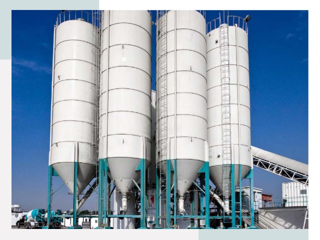 Строительство цементных силосов в Салавате