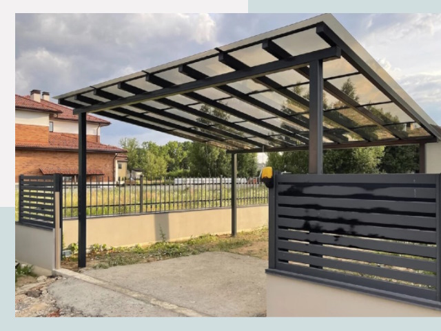 Металлические навесы в Салават от 640 руб. за м²