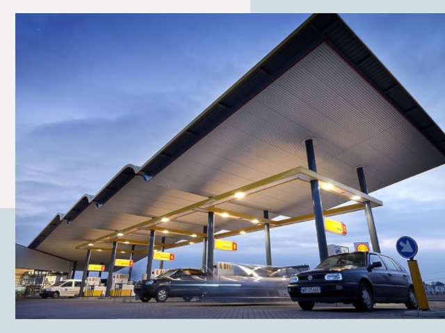 Навесы для АЗС в Салават от 640 руб. - Защита и комфорт