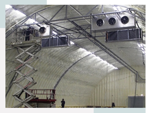 Оснащение ангаров в Салавате