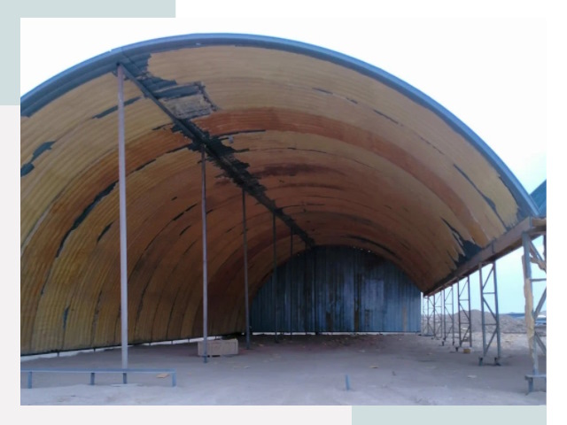 Реконструкция ангаров в Салавате