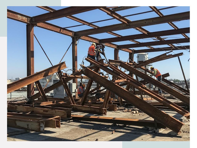 Демонтаж металлоконструкций в Салавате от 640 руб.