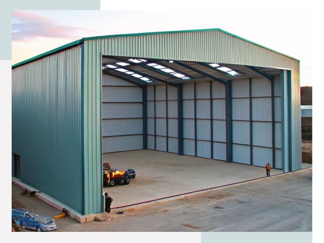 Строительство ангаров в Салавате